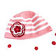  Панама для девочки розовая с цветком, Шапки детские, Чебоксары,  Фото №1