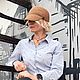 Заказать Кепка из рафии. Елена (amberlook). Ярмарка Мастеров. . Кепки Фото №3