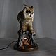 Energy saving lamp 'Owl'. Nightlights. krylov-mihail. My Livemaster. Фото №4