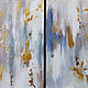 Order Paired abstract paintings in a pearl scale. Annet Loginova. Livemaster. . Pictures Фото №3