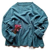 Лонгслив детский синий, джемпер с ёжиком, летний свитер детский