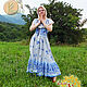 Pavushka Dress. Folk dresses. Fehustyle Northern Gods Magic (slavartel). Online shopping on My Livemaster.  Фото №2