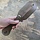Слеппер боевая монетница Древо Жизни из натуральной кожи. Монетницы. Iron Arm Leatherworks (Екатерина). Интернет-магазин Ярмарка Мастеров.  Фото №2