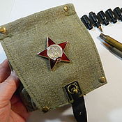 Сумки и аксессуары handmade. Livemaster - original item Military pouch of the USSR 