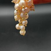 Beads: carnelian
