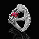 Кольцо дракон с камнем (артикул 362). Кольца. AZ Jeweler. Интернет-магазин Ярмарка Мастеров.  Фото №2