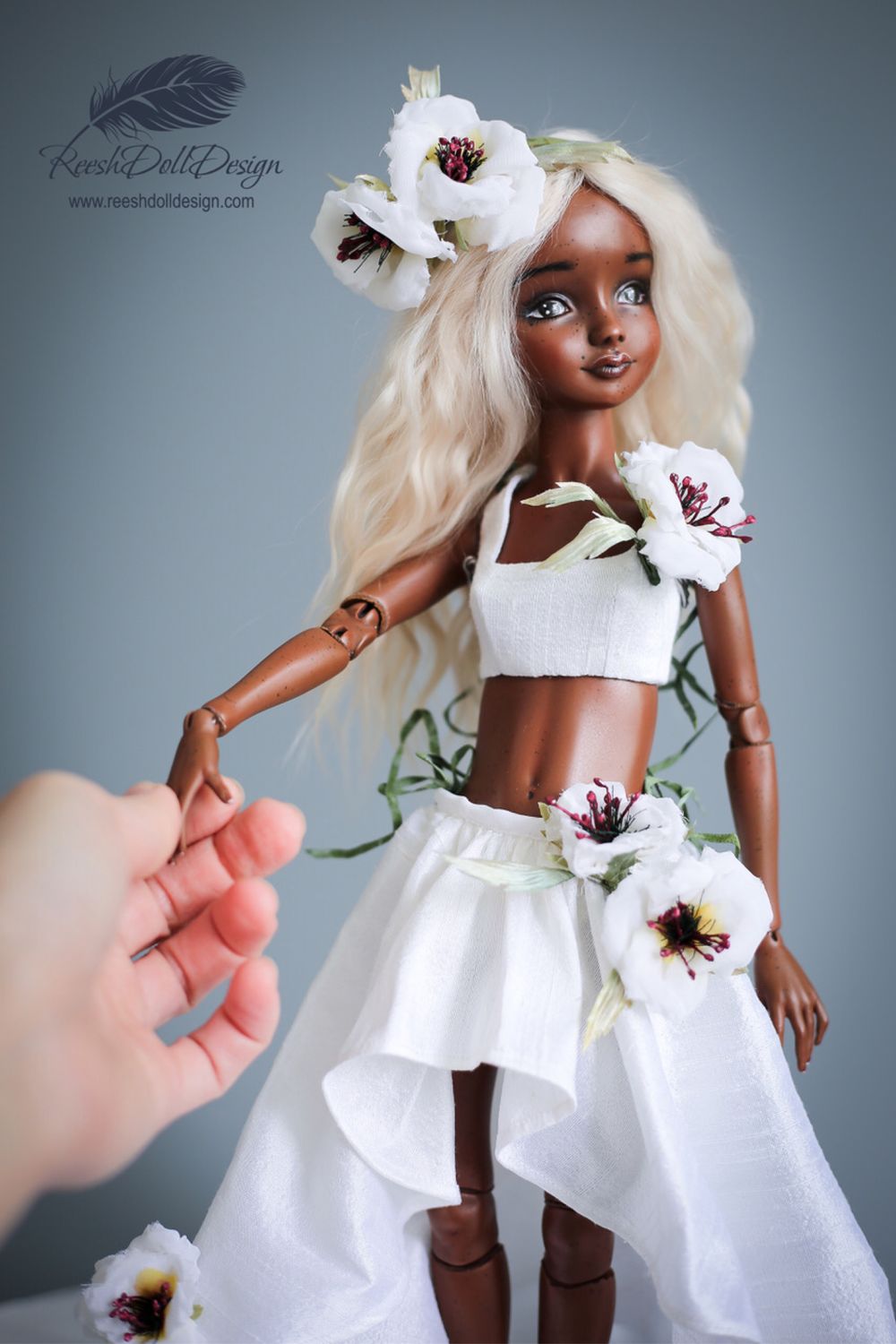 Фарфоровая шарнирная кукла БЭЛЛЬ в интернет-магазине на Ярмарке ...