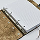 Handmade A5 wooden notebook with leather binding. Notebooks. semejnaya-masterskaya-bambuk. Online shopping on My Livemaster.  Фото №2