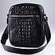 Men's bag made of genuine crocodile leather IMA0791B1. Men\'s bag. CrocShop. Online shopping on My Livemaster.  Фото №2