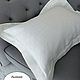 Linen pillowcase with 'ears' milk 1 piece. Pillowcases. Linen fantasy. Online shopping on My Livemaster.  Фото №2