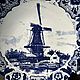Винтаж: Тарелка коллекционная настенная винтажная: Delft. Тарелки винтажные. Антиквариат & Винтаж. Интернет-магазин Ярмарка Мастеров.  Фото №2