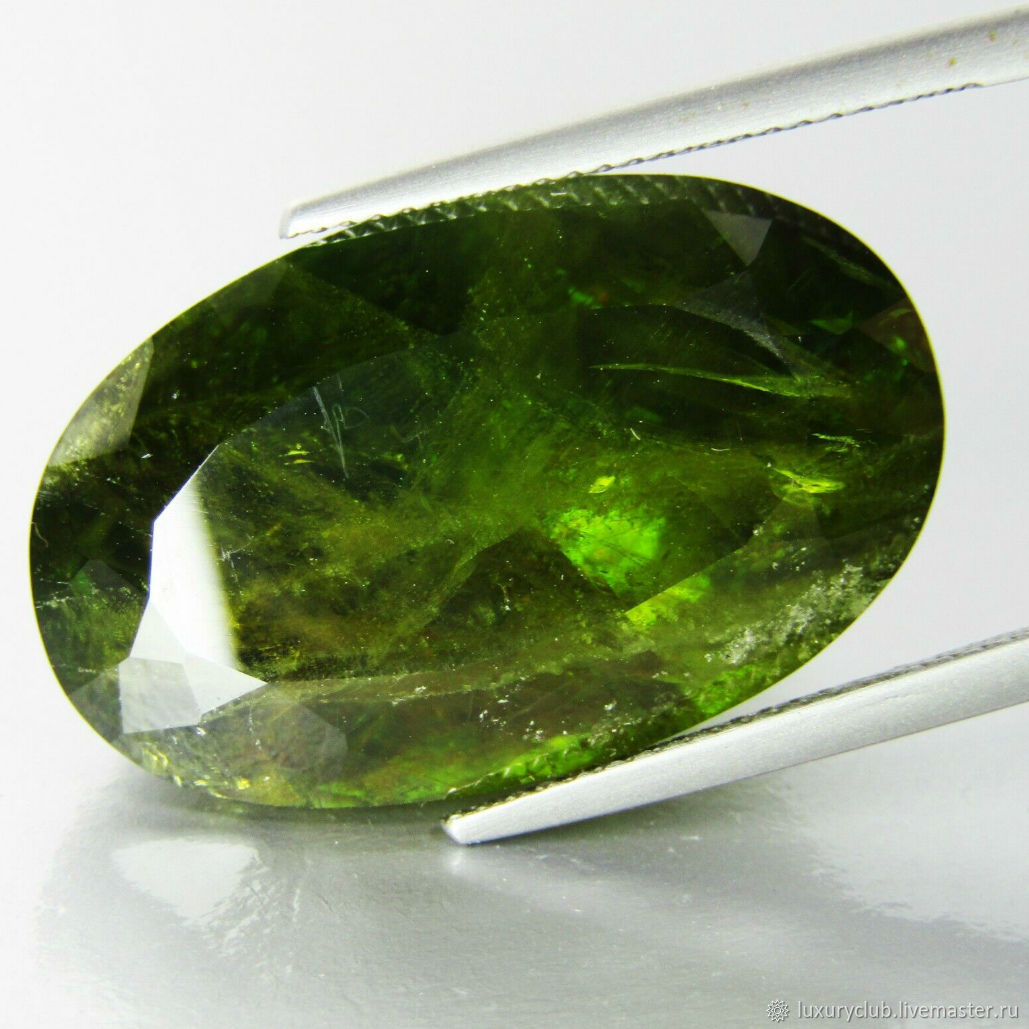  42.45 ct sphene titanite without treatment buy, Cabochons, Tolyatti,  Фото №1