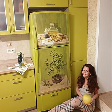 Холодильник арт