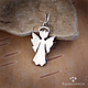 Silver pendant 'angel', Pendants, Yaroslavl,  Фото №1
