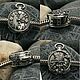 Часы из Алисы в стране чудес. Шарм-подвеска. TomteBeads. Ярмарка Мастеров.  Фото №7