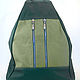 Рюкзак кожаный цвет Оливковый-Зеленый, Рюкзаки, Москва,  Фото №1