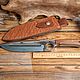 Кованый тесак "Shagul". Ножи. Haberdasher. Ярмарка Мастеров.  Фото №4