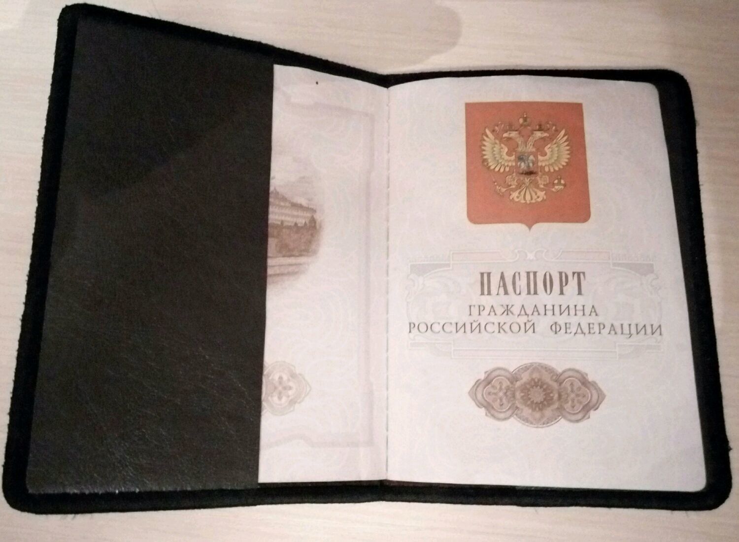 Обложка на паспорт с портретом Санкт Петербург