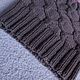 Hat 'Taup' p. 52-55 100%merino wool. Caps. Natalya_Sholokhova. My Livemaster. Фото №4