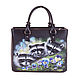 Large womens leather bag 'Enotice', Classic Bag, St. Petersburg,  Фото №1