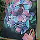  Листья гортензии. Картины. MaryVisArtGallery. Ярмарка Мастеров.  Фото №6