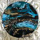 Интерьерная картина ручной работы. Resin Art 60 см. Картины. Антонина Литовкина - Озеленение (Планета Флористики). Ярмарка Мастеров.  Фото №4