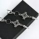 Стильные кольчужные серьги "Shuriken". Серьги классические. BeadLab. УКРАШЕНИЯ, КОТОРЫЕ УДИВЛЯЮТ. Интернет-магазин Ярмарка Мастеров.  Фото №2