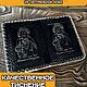 Обложка на паспорт из натуральной кожи с тиснением Икона Черный, Обложка на паспорт, Павлово,  Фото №1
