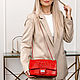 Women's shoulder bag made of Siamese crocodile leather IMA0555R1, Classic Bag, Moscow,  Фото №1