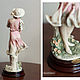 Заказать Винтаж: Элис с голубем Giuseppe Armani Florence Capodimonte статуэтка 0410C. Kunst Galerie. Ярмарка Мастеров. . Статуэтки винтажные Фото №3