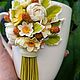 Заказать Кружка с декором из полимерной глины. Alena_clayFlowers. Ярмарка Мастеров. . Кружки и чашки Фото №3