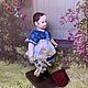Мини-кукла в стиле Izannah Walker. Малышка с зайкой. Куклы и пупсы. Инна Разуваева. Ярмарка Мастеров.  Фото №9