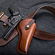 Кобура Colt Python авторской работы в винтажном стиле, Подарки для охотников и рыболовов, Москва,  Фото №1