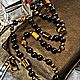 Заказать Мужские Бусы «Ночной Дозор» из натуральных камней. Ручная работа. 'Gentle Flover”. Ярмарка Мастеров. . Бусы Фото №3