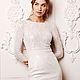 Короткое белое платье "Аврил". Платья свадебные. Valentina Polli. Ярмарка Мастеров.  Фото №4