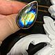 Drop ring with bright Labradorite. Rings. UNIQUE-LIT. My Livemaster. Фото №4