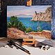  Seascape oil painting ' New World'. Crimea. Pictures. jakovishina. Online shopping on My Livemaster.  Фото №2