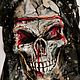 3D Panel, glowing in the dark, 'Bloody Scull'. Panels. newandw. My Livemaster. Фото №4