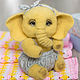 Elephant Marusya. Stuffed Toys. Elena Trushik. Online shopping on My Livemaster.  Фото №2