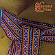 Мужская рубаха с карпаткой и поясом. Народные рубахи. СЛАВный стиль от Заряны и Анны. Интернет-магазин Ярмарка Мастеров.  Фото №2