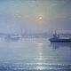 Evening the sea of Marmara to the Golden horn. ( Vladimir Tarasov), Pictures, Moscow,  Фото №1