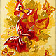 Гобелен Бабочки, авторская картина ручной работы, Гобелен, Златоуст,  Фото №1