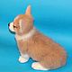 felted Welsh Corgi 'chick'. Felted Toy. Anna Petinati- Live toys handmade. My Livemaster. Фото №6