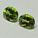 Заказать Хризолит (Перидот) /Бирма - Огранка овал - Пара 10,5 х 8,5 мм. ТАНАГРА gemstones (винтаж). Ярмарка Мастеров. . Заготовки для украшений Фото №3