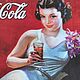 Panel, poster 'Coca Cola', Europe, Vintage paintings, Arnhem,  Фото №1