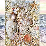 Картины и панно handmade. Livemaster - original item Sculpture painting Aphrodite. Decorative panel of the Sea. Handmade.