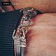 Bull (Taurus) Bracelet | Silver | Smooth Leather. Regaliz bracelet. Totemica-totemnye zhivotnye i simvoly. Ярмарка Мастеров.  Фото №4