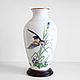 Винтаж: Ваза Ласточка Franklin Porcelain. Вазы винтажные. Vintage Bazar. Интернет-магазин Ярмарка Мастеров.  Фото №2