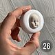 Молд №26 (форма для изготовления лица), Заготовки для кукол и игрушек, Москва,  Фото №1