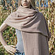 Bufandas: Bufanda de Estola de Merino con angora, Scarves, Balahna,  Фото №1